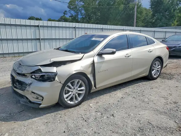 1G1ZE5ST5GF240125 — 2016 Chevrolet Malibu, Передняя часть (Front End), фото до ремонта
