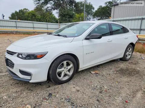 2016 Chevrolet Malibu Ls VIN 1G1ZB5STXGF198558 фото 1