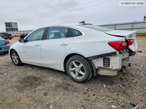 2016 Chevrolet Malibu Ls VIN 1G1ZB5STXGF198558 фото 2