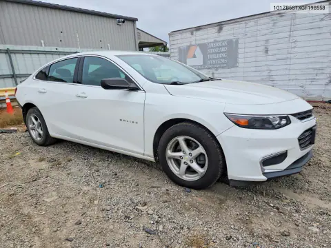 2016 Chevrolet Malibu Ls VIN 1G1ZB5STXGF198558 фото 4