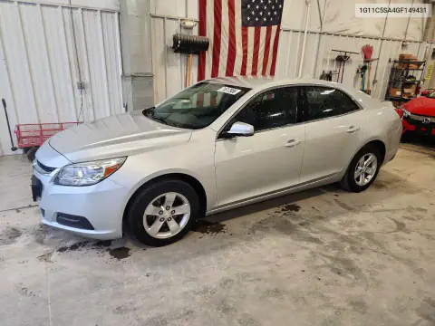 2016 Chevrolet Malibu Limited Lt VIN 1G11C5SA4GF149431 фото 1