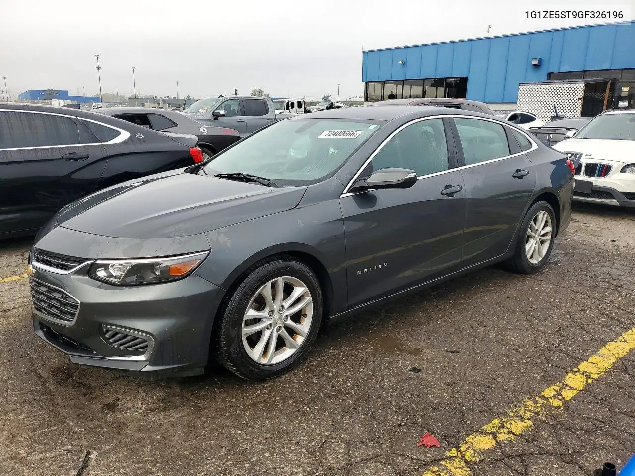 2016 Chevrolet Malibu Lt VIN 1G1ZE5ST9GF326196 фото 1