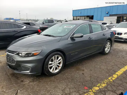 1G1ZE5ST9GF326196 — 2016 Chevrolet Malibu, Передняя часть, фото до ремонта