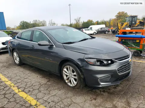 2016 Chevrolet Malibu Lt VIN 1G1ZE5ST9GF326196 фото 4
