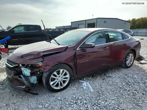 2016 Chevrolet Malibu Lt VIN 1G1ZE5ST9GF326358 фото 1