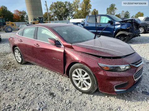 2016 Chevrolet Malibu Lt VIN 1G1ZE5ST9GF326358 фото 4