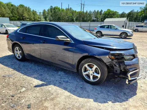2017 Chevrolet Malibu Ls VIN 1G1ZB5ST2HF133902 фото 4