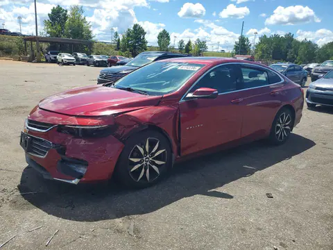 1G1ZE5ST6HF245741 — 2017 Chevrolet Malibu, Передняя часть (Front End), фото до ремонта