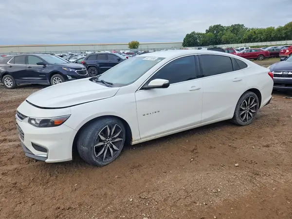 1G1ZE5ST6HF286080 — 2017 Chevrolet Malibu, Передняя часть (Front End), фото до ремонта