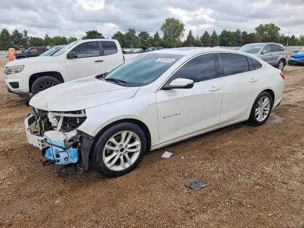 1G1ZJ5SU4HF125599 — 2017 Chevrolet Malibu, Передняя часть (Front End), фото до ремонта