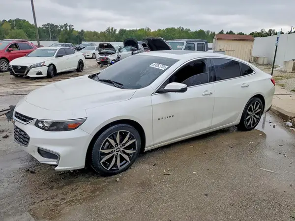 1G1ZE5ST4HF183658 — 2017 Chevrolet Malibu, Передняя часть (Front End), фото до ремонта