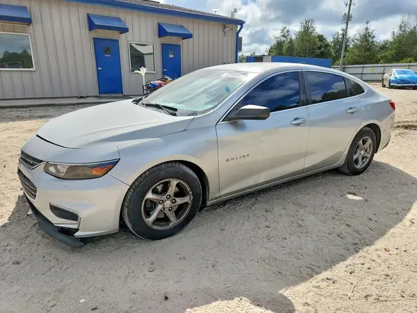 1G1ZB5ST7HF249869 — 2017 Chevrolet Malibu, Передняя часть (Front End), фото до ремонта