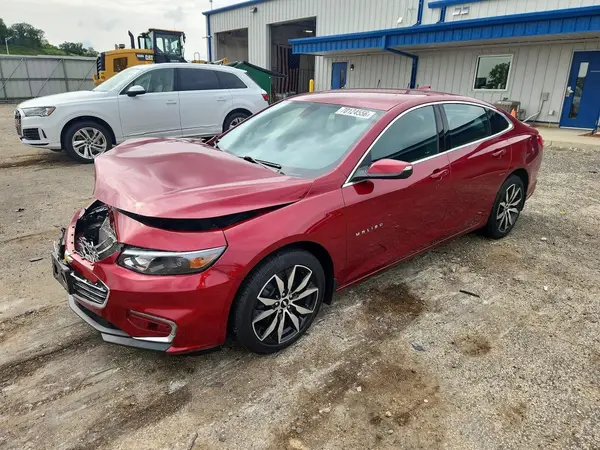 1G1ZE5ST7HF217186 — 2017 Chevrolet Malibu, Передняя часть (Front End), фото до ремонта