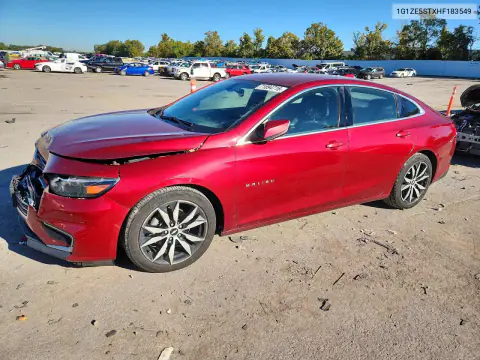 2017 Chevrolet Malibu Lt VIN 1G1ZE5STXHF183549 фото 1