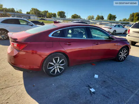 2017 Chevrolet Malibu Lt VIN 1G1ZE5STXHF183549 фото 3