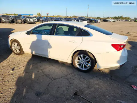 2017 Chevrolet Malibu Lt VIN 1G1ZE5ST0HF154240 фото 2