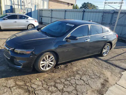 1G1ZE5ST4HF118521 — 2017 Chevrolet Malibu, Передняя часть, фото до ремонта