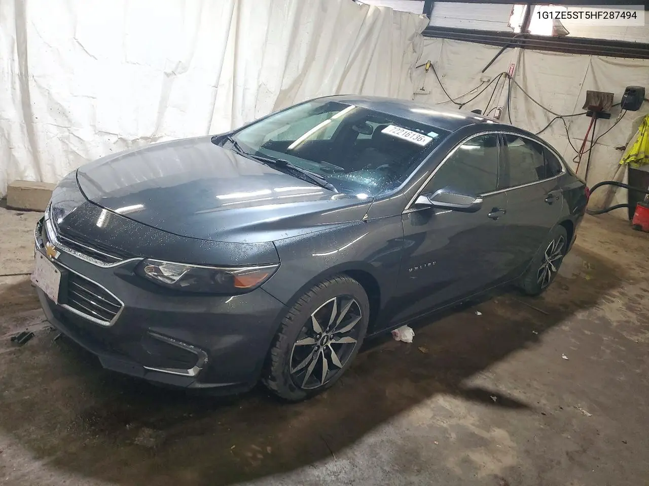 2017 Chevrolet Malibu Lt VIN 1G1ZE5ST5HF287494 фото 1