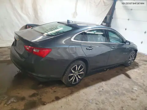 2017 Chevrolet Malibu Lt VIN 1G1ZE5ST5HF287494 фото 3
