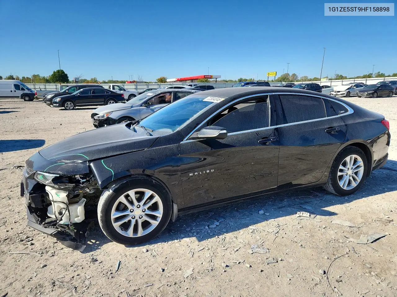 2017 Chevrolet Malibu Lt VIN 1G1ZE5ST9HF158898 фото 1