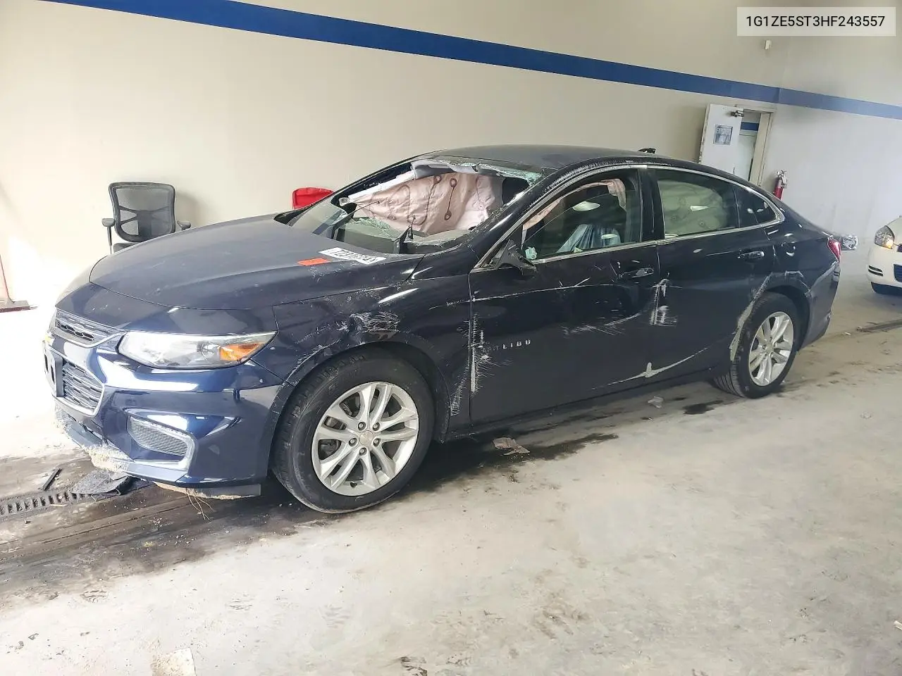 2017 Chevrolet Malibu Lt VIN 1G1ZE5ST3HF243557 фото 1