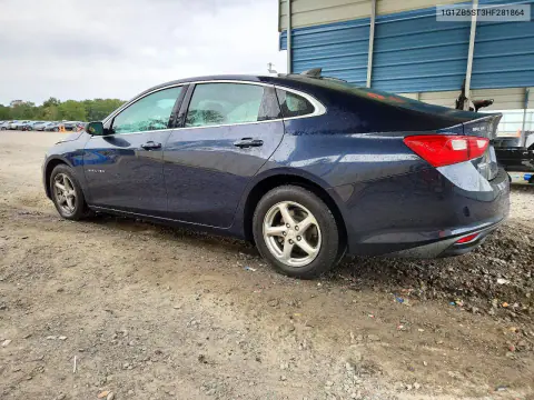 2017 Chevrolet Malibu Ls VIN 1G1ZB5ST3HF281864 фото 2