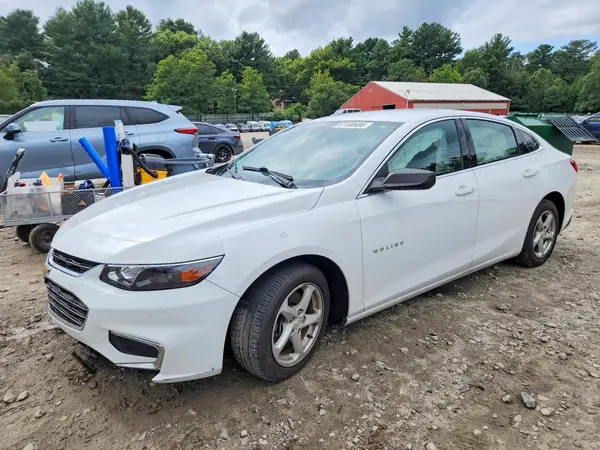1G1ZB5ST5JF285887 — 2018 Chevrolet Malibu, Передняя часть (Front End), фото до ремонта
