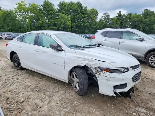 1G1ZB5ST5JF285887 — 2018 Chevrolet Malibu, фото 4 с аукциона Copart, Передняя часть