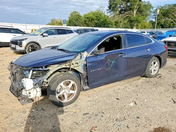1G1ZC5ST4JF210837 — 2018 Chevrolet Malibu, Передняя часть (Front End), фото до ремонта