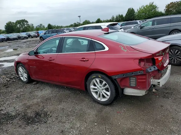 1G1ZD5ST0JF108920 — 2018 Chevrolet Malibu, фото 2 с аукциона Copart, Задняя часть
