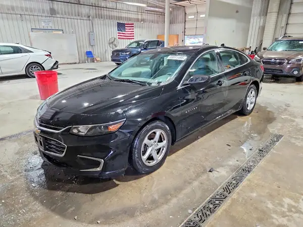 1G1ZC5ST4JF245684 — 2018 Chevrolet Malibu, Передняя часть (Front End), фото до ремонта