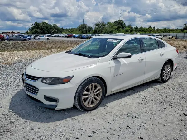 1G1ZD5ST4JF128538 — 2018 Chevrolet Malibu, Передняя часть (Front End), фото до ремонта