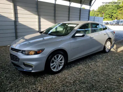 1G1ZD5ST2JF246149 — 2018 Chevrolet Malibu, Мелкие вмятины и царапины, фото до ремонта