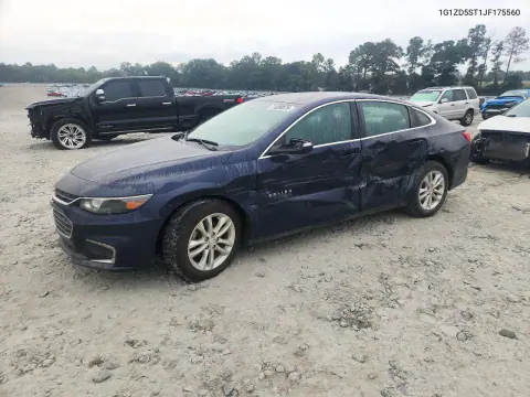 1G1ZD5ST1JF175560 — 2018 Chevrolet Malibu, Сторона, фото до ремонта
