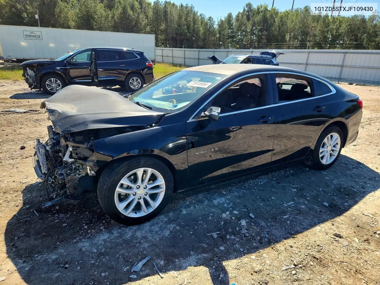 2018 Chevrolet Malibu Lt VIN 1G1ZD5STXJF109430 фото 1
