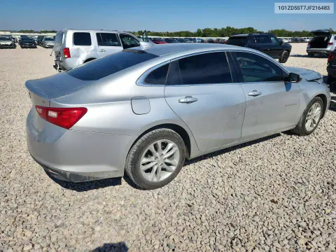 2018 Chevrolet Malibu Lt VIN 1G1ZD5ST7JF216483 фото 3