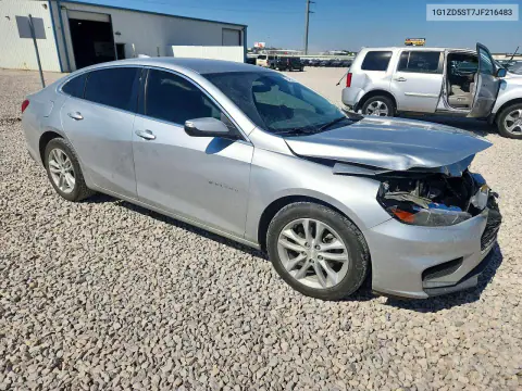 2018 Chevrolet Malibu Lt VIN 1G1ZD5ST7JF216483 фото 4