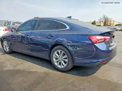 2019 Chevrolet Malibu Lt VIN 1G1ZD5ST9KF149709 фото 2
