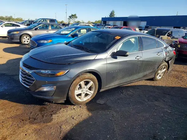1G1ZB5ST7KF141114 — 2019 Chevrolet Malibu, Боковая часть (Side), фото до ремонта