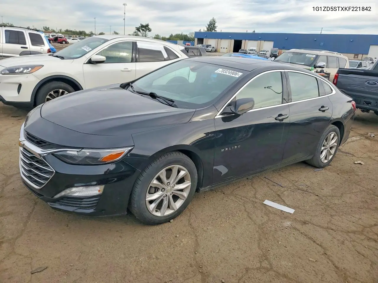 2019 Chevrolet Malibu Lt VIN 1G1ZD5STXKF221842 фото 1