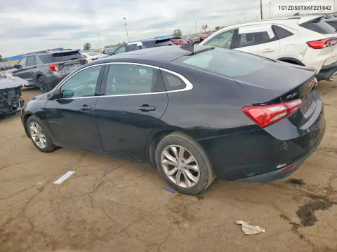 2019 Chevrolet Malibu Lt VIN 1G1ZD5STXKF221842 фото 2