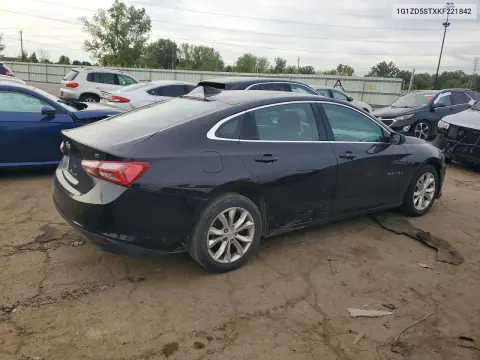 2019 Chevrolet Malibu Lt VIN 1G1ZD5STXKF221842 фото 3
