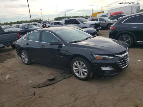 2019 Chevrolet Malibu Lt VIN 1G1ZD5STXKF221842 фото 4