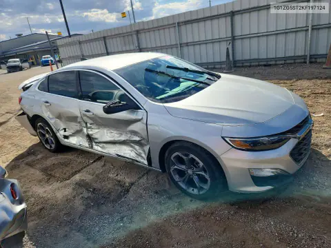 2019 Chevrolet Malibu Rs VIN 1G1ZG5ST2KF197124 фото 4