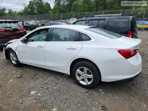 2020 Chevrolet Malibu Ls VIN 1G1ZB5ST7LF019077 фото 2