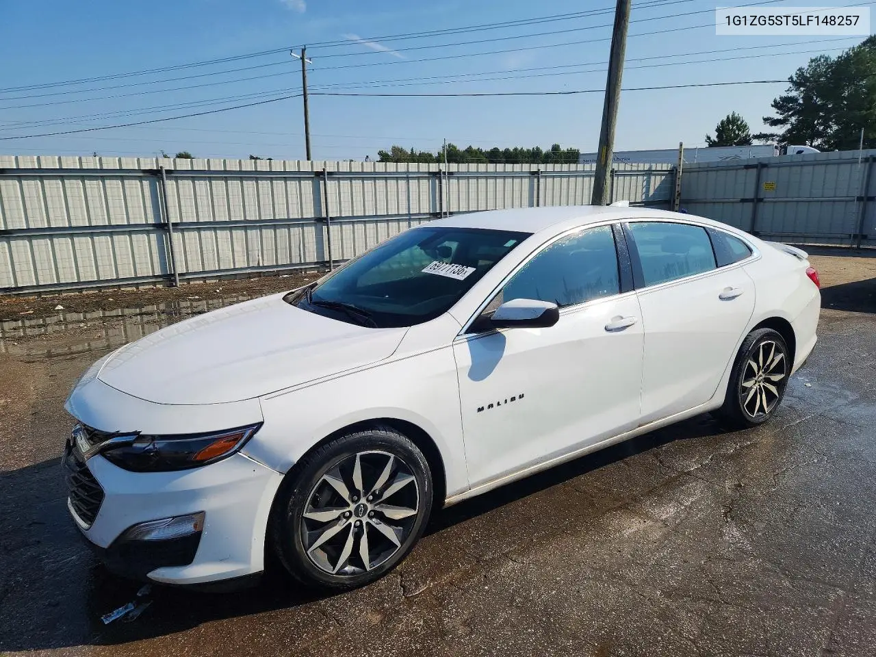 2020 Chevrolet Malibu Rs VIN 1G1ZG5ST5LF148257 фото 1