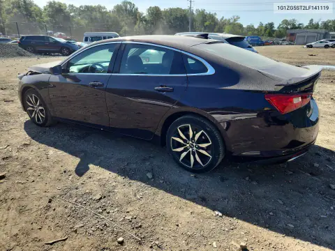 2020 Chevrolet Malibu Rs VIN 1G1ZG5ST2LF141119 фото 2