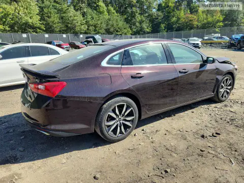 2020 Chevrolet Malibu Rs VIN 1G1ZG5ST2LF141119 фото 3