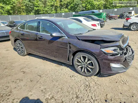 2020 Chevrolet Malibu Rs VIN 1G1ZG5ST2LF141119 фото 4