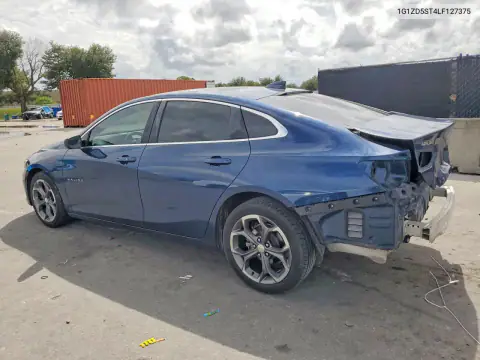 1G1ZD5ST4LF127375 — 2020 Chevrolet Malibu, фото 2 с аукциона Copart, Задняя часть